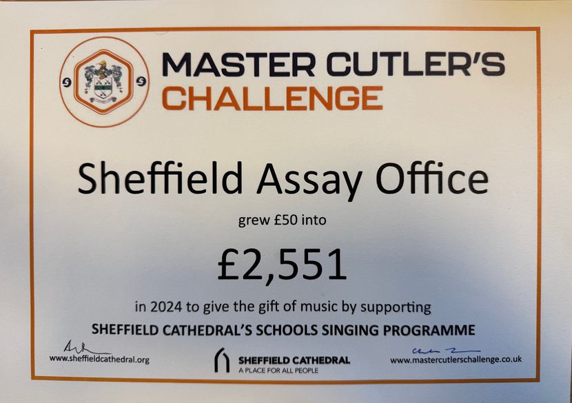 Assay Office Team Grows £50 into £2,551