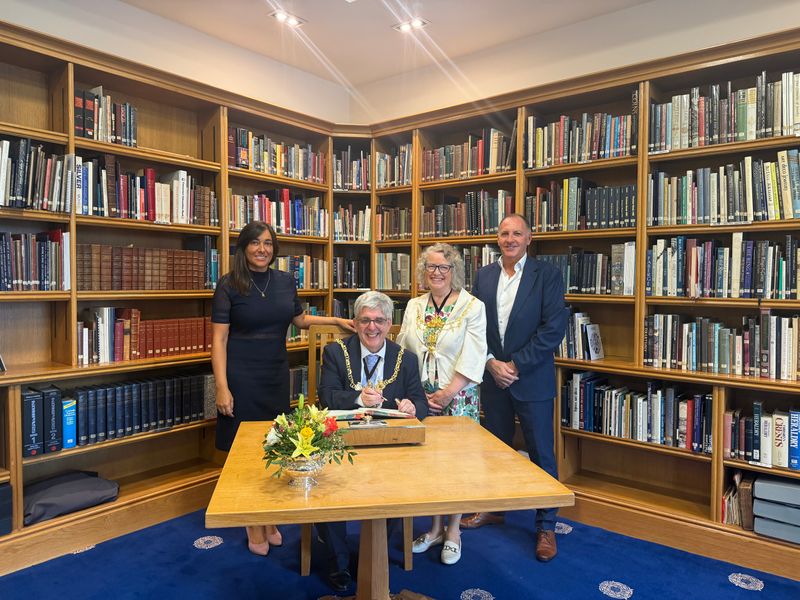 Lord Mayor and Lady Mayoress Discover the Heritage and Expertise of Sheffield Assay Office