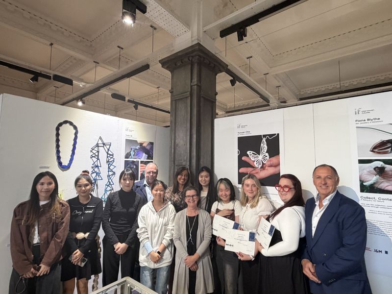 Sheffield Assay Office celebrates MA Jewellery and Metalwork students