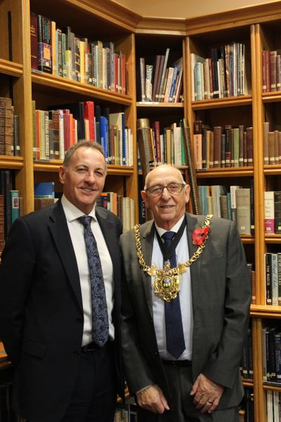 Lord Mayor Tony Downing visits Sheffield Assay Office