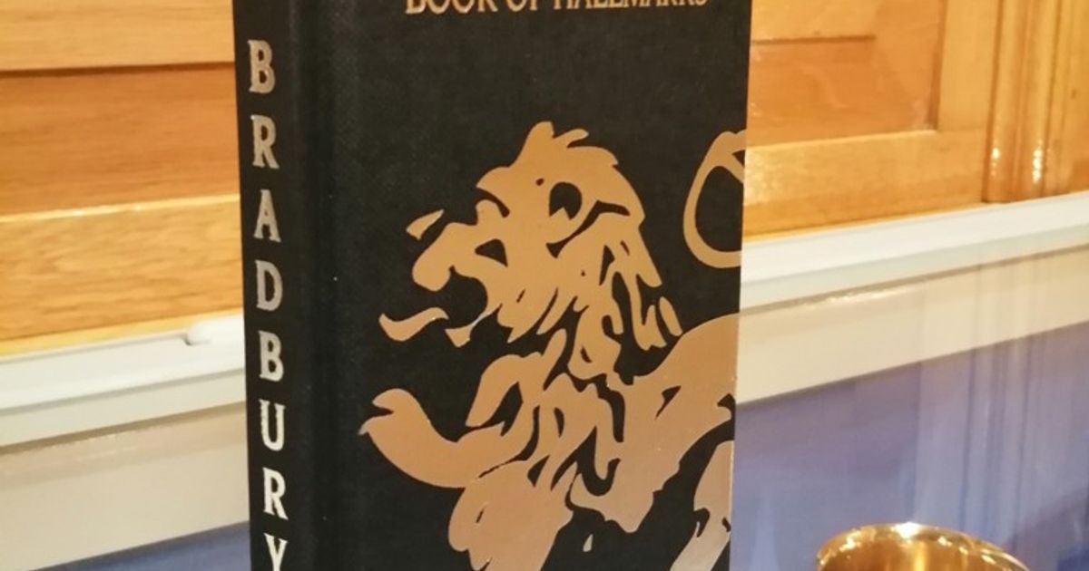 book of bradbury's hallmarks 洋書