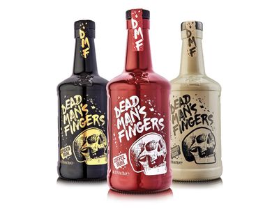 Embossed Bottle Gives New Look to Dead Man’s Fingers