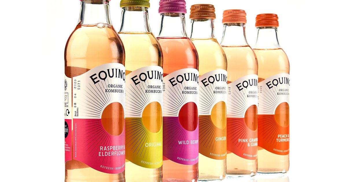 Bespoke Kombucha Bottle Boosts Sales for Equinox