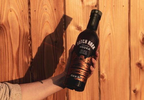 Bespoke Amber Bottle is Sustainable Solution for New Vodka Brand