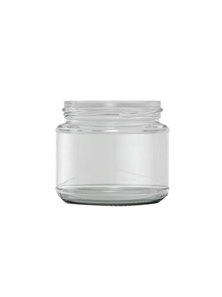 200 ml Squat Panelled Food Jar