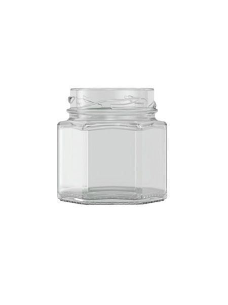 45ml Hexagonal Preserve Jar