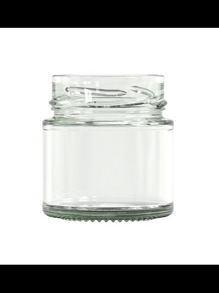 120ml Panelled Jar