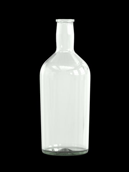 1L Aqua Vitae Bottle (Corkmouth)