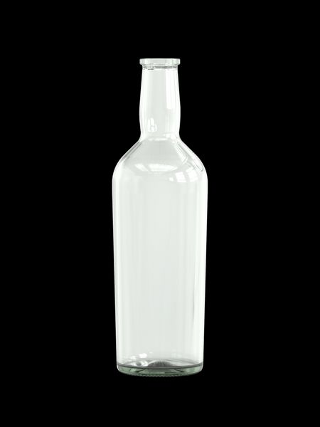 700ml Tall Aqua Vitae Bottle (Corkmouth)