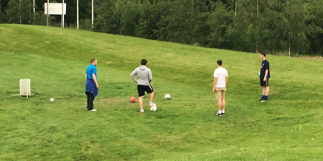Brewster Pratap’s first FootGolf event proves to be a great success