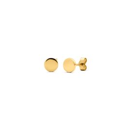 Small disc earrings