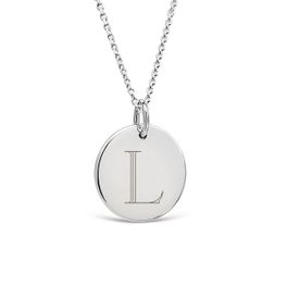 Single Letter Pendant 16mm