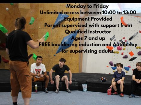 Home Education Climbing Sessions at The Climbing Hub