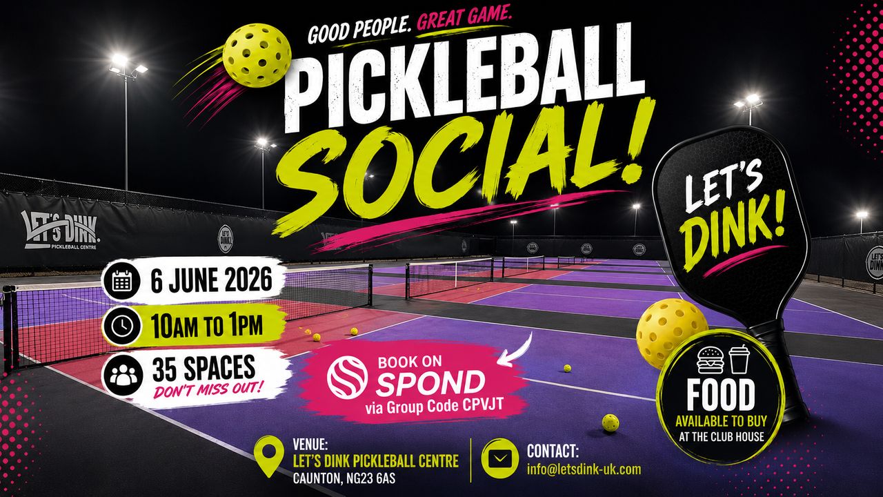 Pickleball Social Day - 6th June 2026
